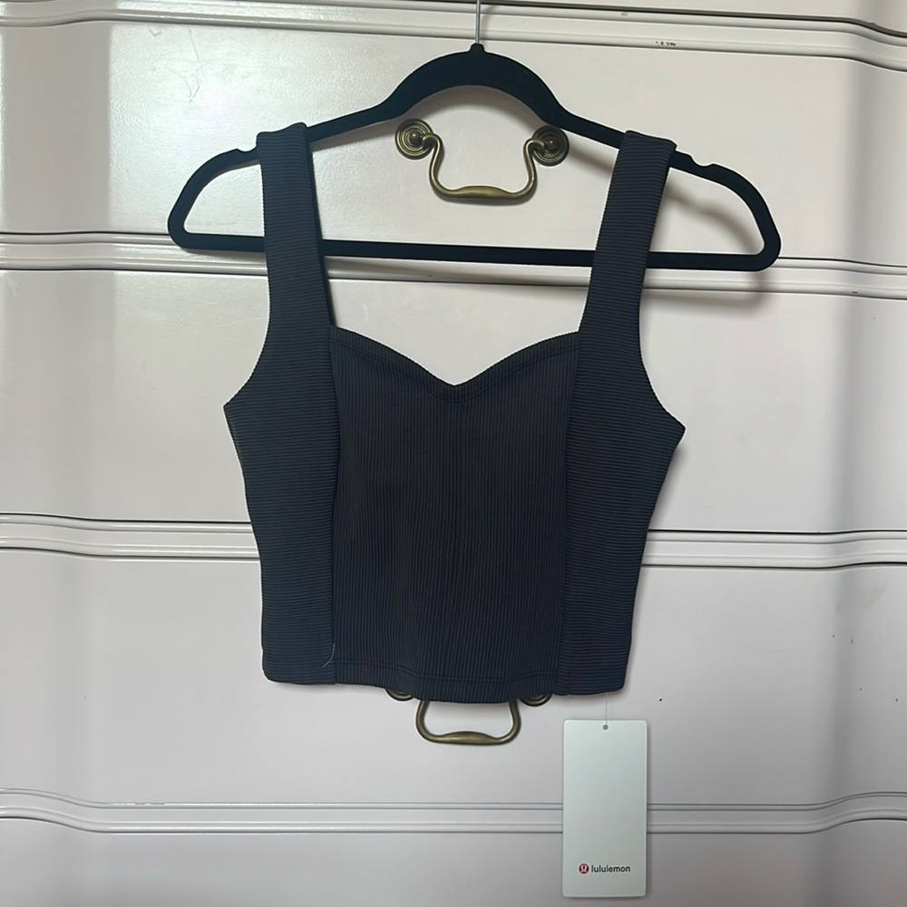 Lululemon Ribbed Softstreme Sweetheart Tank
